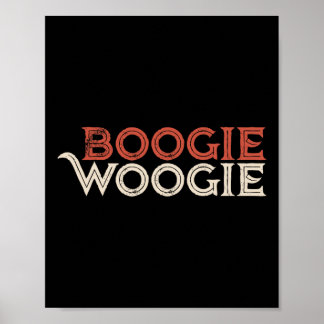 Poster Festa De Dança Boogie Woogie Para Dançarinos