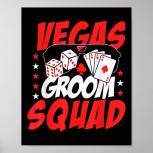 Poster Festa de Despedida de Solteiro do Groom Squad em V