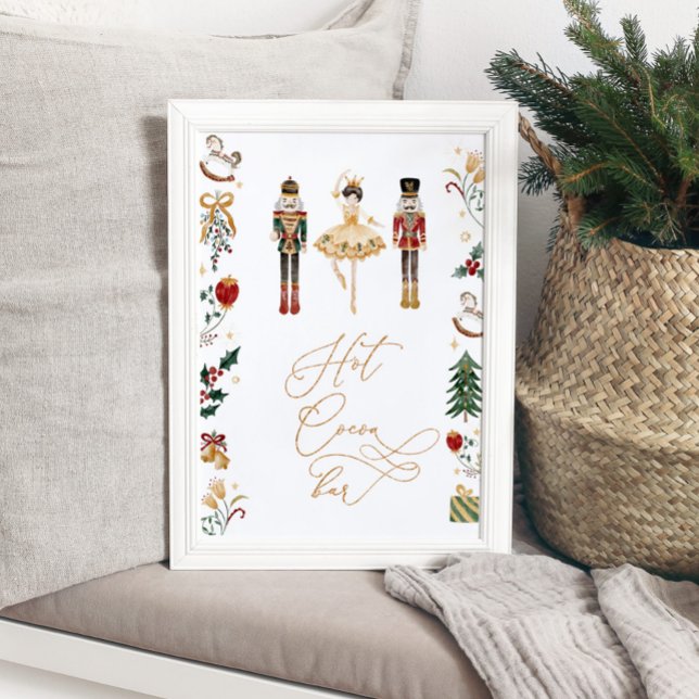 Poster Festa de fada de açúcar de cabra de cacau quente (Criador carregado)