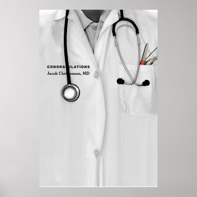 Poster Festa de Formandos da Faculdade de Medicina (Frente)