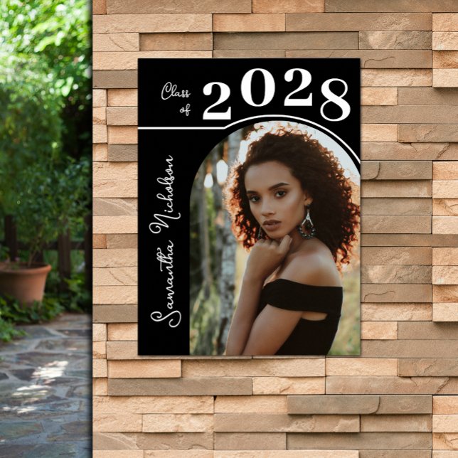 Poster Festa de formatura de Fotografia em Arco Moderno P (Modern arch photo graduation party poster - PRINTED and/or INSTANT DOWNLOAD)