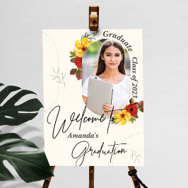 Poster Festa de formatura de fotos 2023 bem-vindo