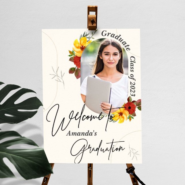 Poster Festa de formatura de fotos 2023 bem-vindo (Criador carregado)