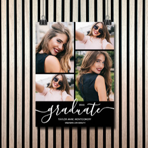 Poster Festa de formatura de várias fotos