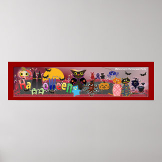Poster Festa de Halloween