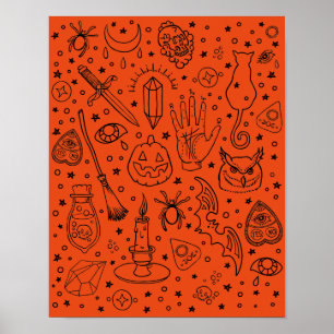 Poster Festa de Halloween