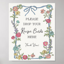 Poster Festa de Jardim de Verão Floral Pastel Compartilhe