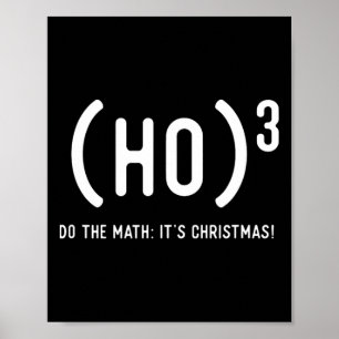 Poster Festa de Natal da Equipe Ho Xmas