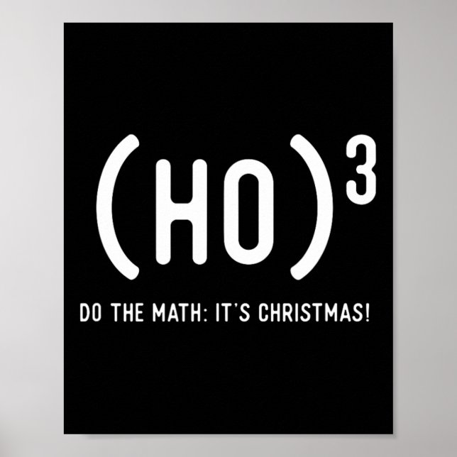 Poster Festa de Natal da Equipe Ho Xmas (Frente)