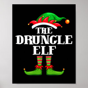 Poster Festa de Natal do Grupo Familiar do Grupo Elf do D