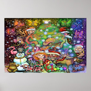 Poster Festa de Natal Mágico
