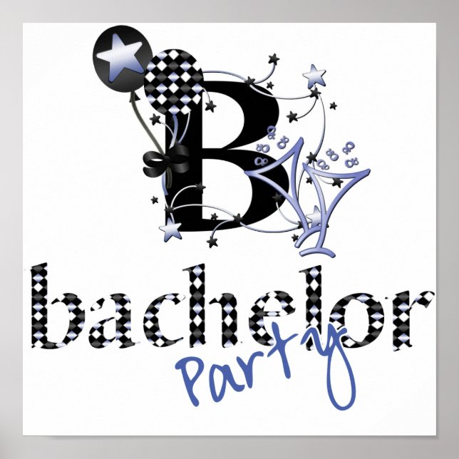 Pôster Festa de Solteiro (Frente)