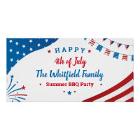 Festa de Verão da Família Feriada de 4 de julho