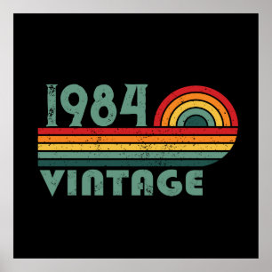 Poster Festa personalizada de aniversário de 40 anos de q