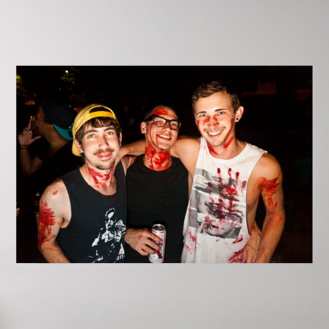 Pôster festa sanguínea (Frente)