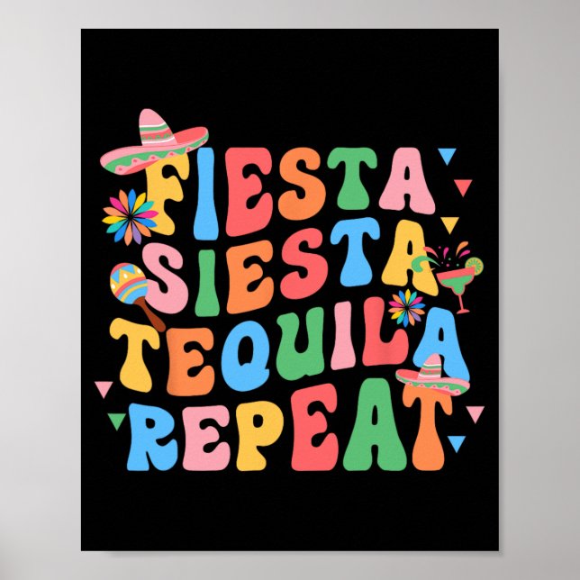 Poster Festa Sesta Tequila Repita Noiva Esquadrão Solteir (Frente)