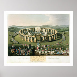 Poster Festival convencional grande dos Britânicos,