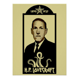 Pôster Festival de fã de Lovecraft H.P.