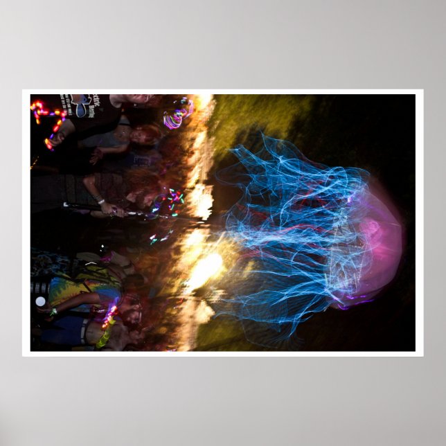 Pôster Festival de Floresta Elétrica (Frente)