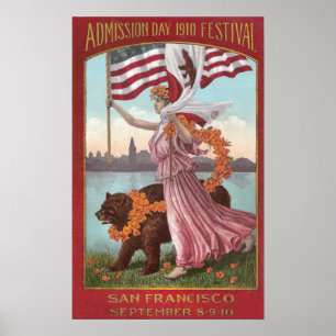 Pôster Festival de San Francisco de 1910