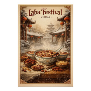 Pôster Festival Laba, viagem à China 2026