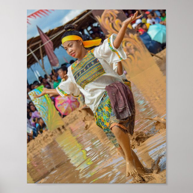 Poster Festival Malagnang nas Filipinas (Frente)