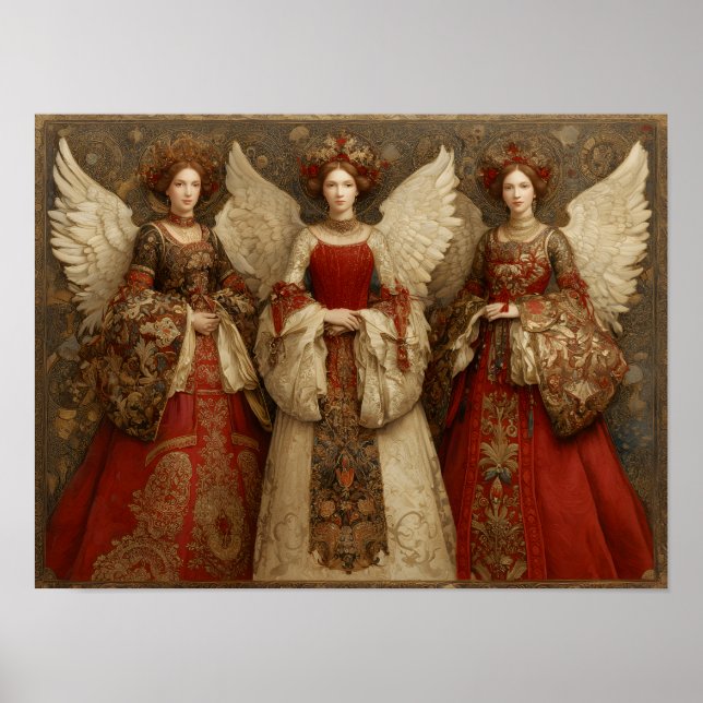 Poster Festive Angels (Frente)