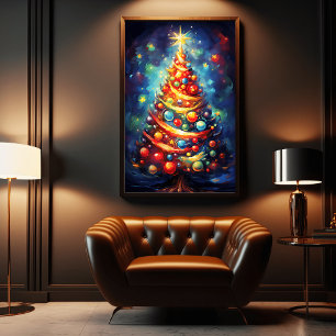 Poster Festividades do Sonho: Árvore de Natal Whimsical