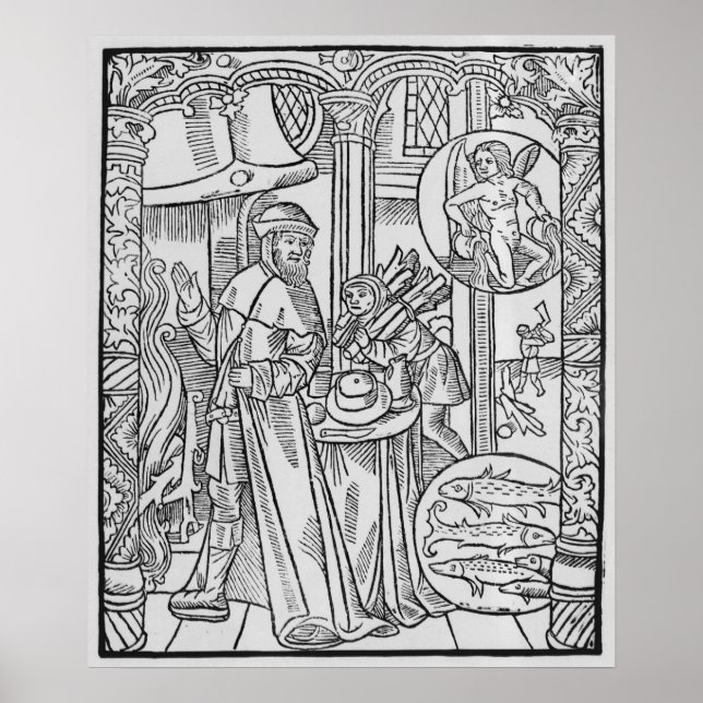 Pôster Fevereiro, cena interior, Aquarius (Frente)