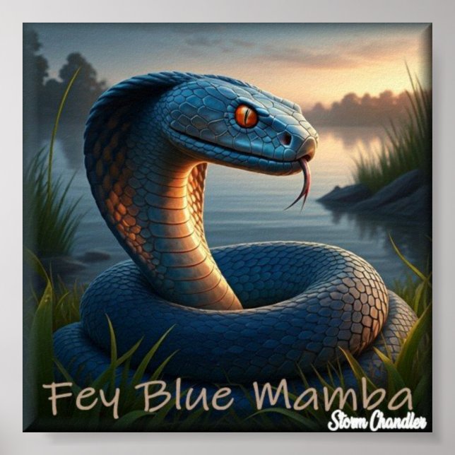 Poster Fey Blue Mamba (Frente)