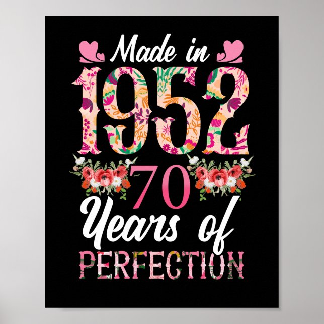 Poster Fez 1952 70 70 Anos De Perfeição (Frente)