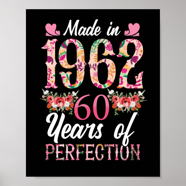 Poster Fez 1962 60 Anos De Perfecção 60 Anos (Frente)