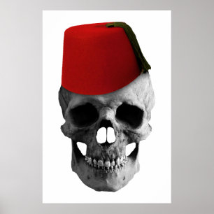 Poster Fez do Effendi: Um Conto Egípcio de uma Caveira