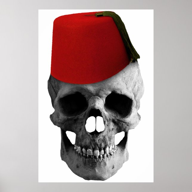 Poster Fez do Effendi: Um Conto Egípcio do Crânio (Frente)