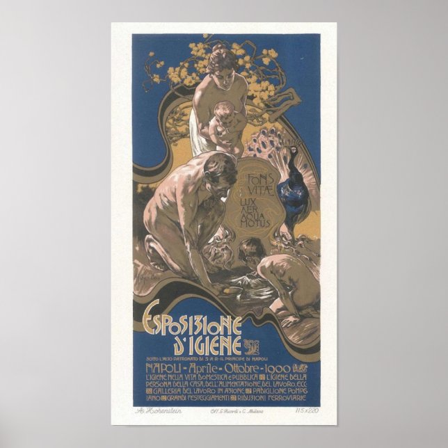 Poster Fiammiferi Senza Fosforo del Dottor Craveri (Frente)