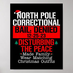 Poster Fiança Corretiva do Polo Norte Negada Perturbando