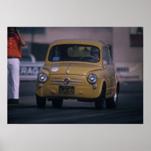 Poster Fiat 600 - Pequeno Assassino Gigante - Arrasto Vin
