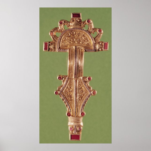 Poster Fibra com cabeças de aves (Frente)