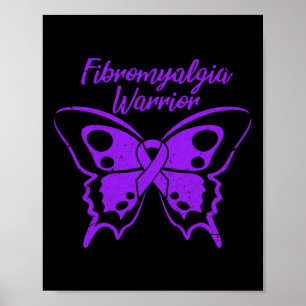 Poster Fibromialgia Guerreira Fibro-Sensibilização Mantei