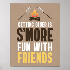 Poster Ficar Mais Velho é Mais Divertido com Amigos de An