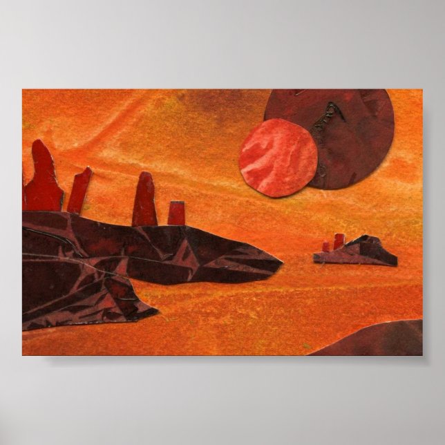 Poster Ficção científica Mini-Poster (Frente)