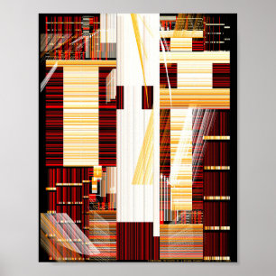 Poster Ficção científica Neo Metrópole