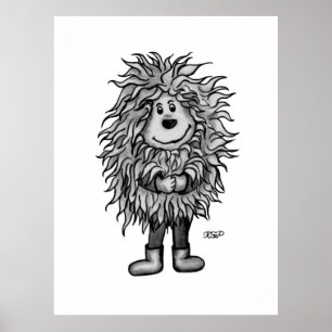 Poster Fidel o diabrete pequeno da floresta