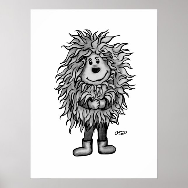 Poster Fidel O Pequeno Duende da Floresta (Frente)