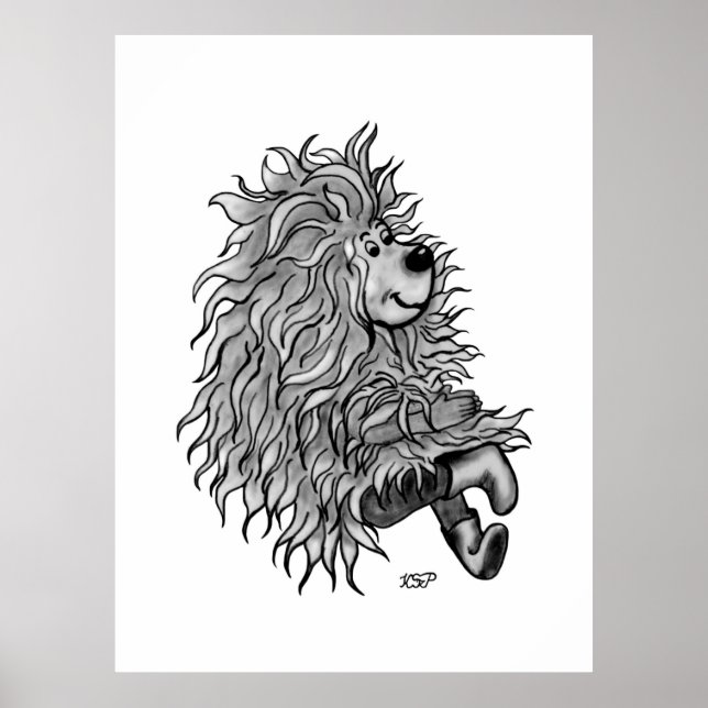 Pôster Fidel, O Pequeno Goblin Da Floresta (Frente)