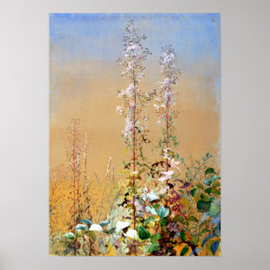 Poster Fidelia Bridges Sem Título