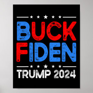 Poster Fiden Anti Biden Engraçado Impeach Joe Biden - Tru