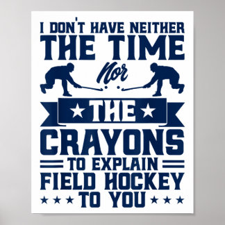 Poster Field Hockey To Explain Field Hockey _1 