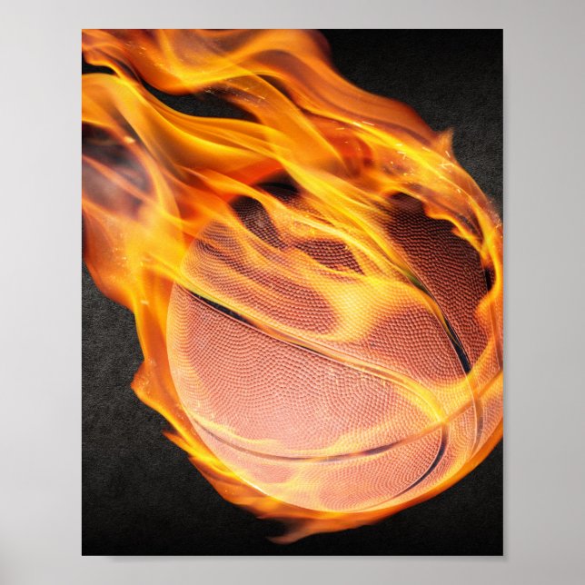 Poster Fiery Basball (Frente)