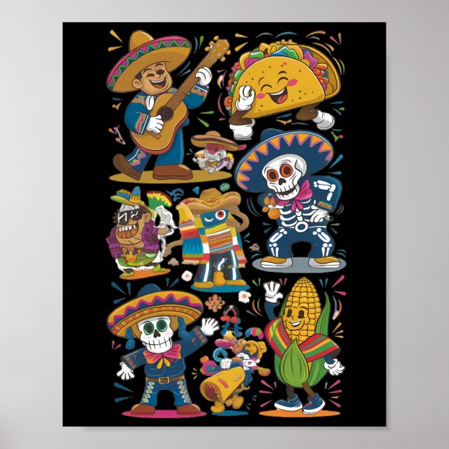 Poster Fiesta Dancers: O Esquadrão Ultimate Salsa (Frente)